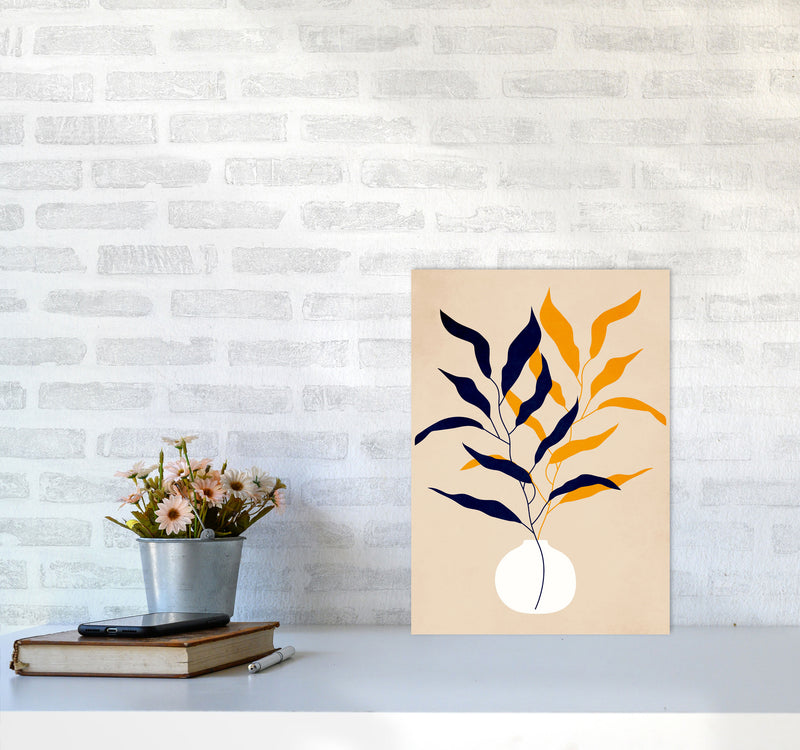 Purity Art Print by Kubistika A3 Black Frame