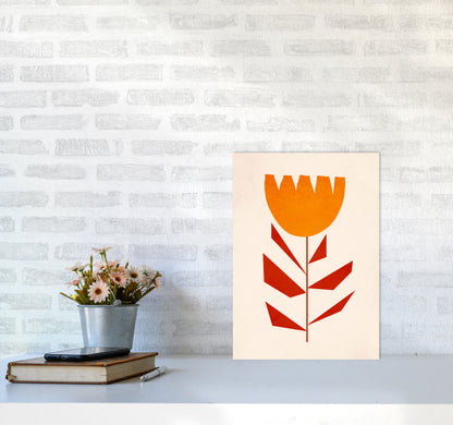 Ruby Tuesday Art Print by Kubistika A3 Black Frame