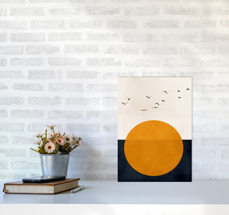 Melody Of Life Art Print by Kubistika A3 Black Frame