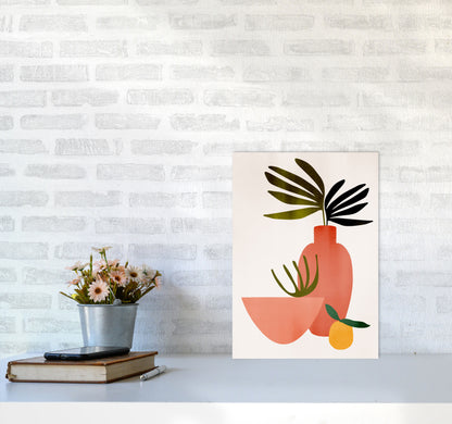 Juicy Lemon Art Print by Kubistika A3 Black Frame