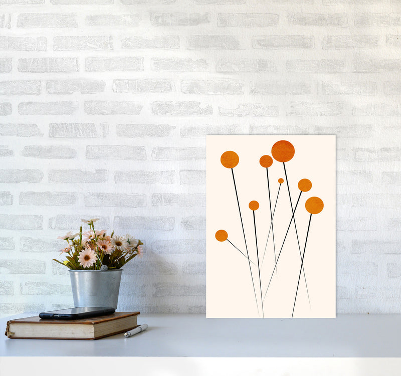 Dreaming Daisies Art Print by Kubistika A3 Black Frame