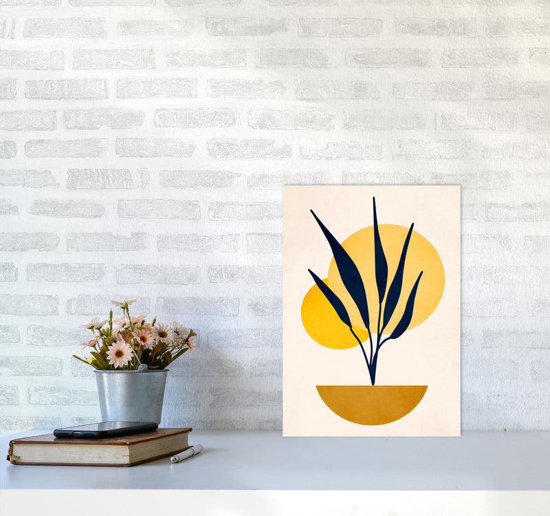 Copenhagen No.5 Art Print by Kubistika A3 Black Frame