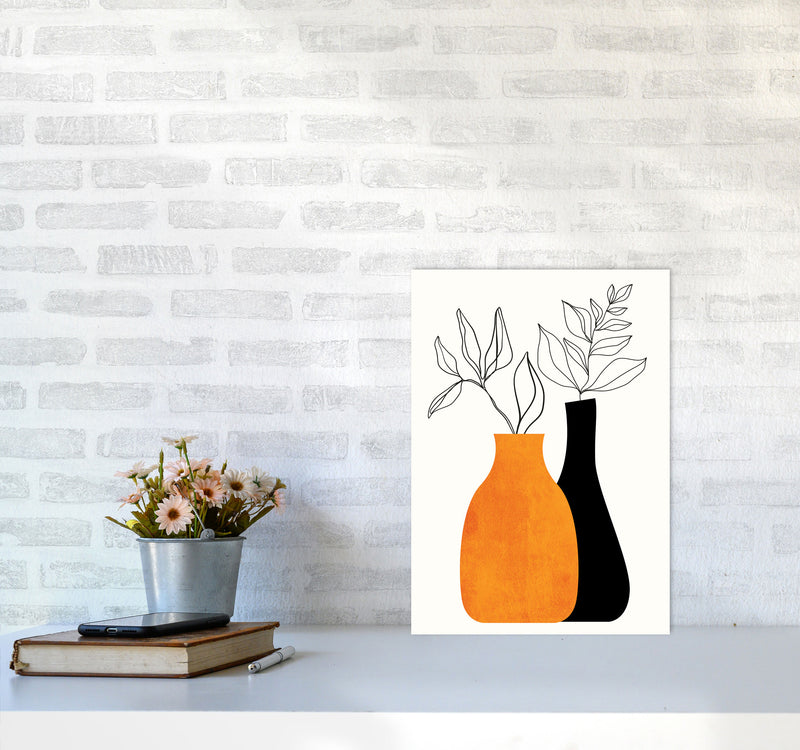 Cheek To Cheek Art Print by Kubistika A3 Black Frame