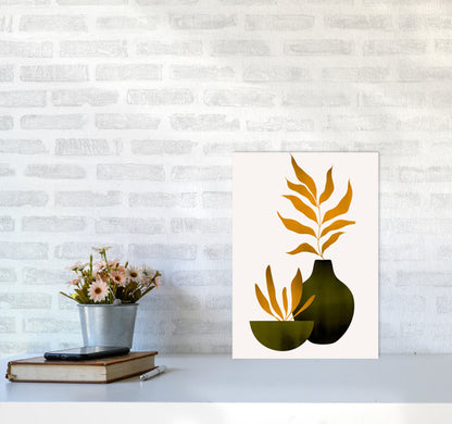 Autumn Flowers - 4 Art Print by Kubistika A3 Black Frame