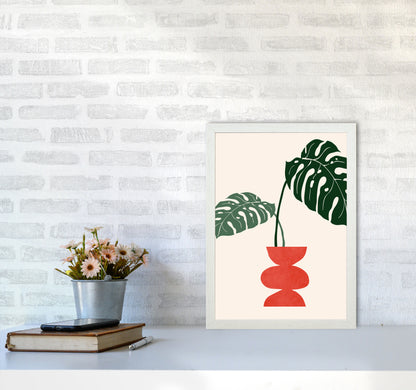 Sweet Days Y Art Print by Kubistika A3 Oak Frame