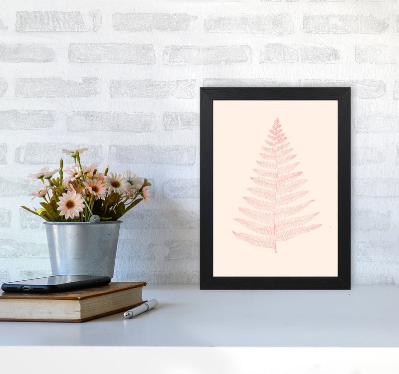 Botanica Minimalistica - ROUGE Modern Art Print by Kubistika A4 White Frame