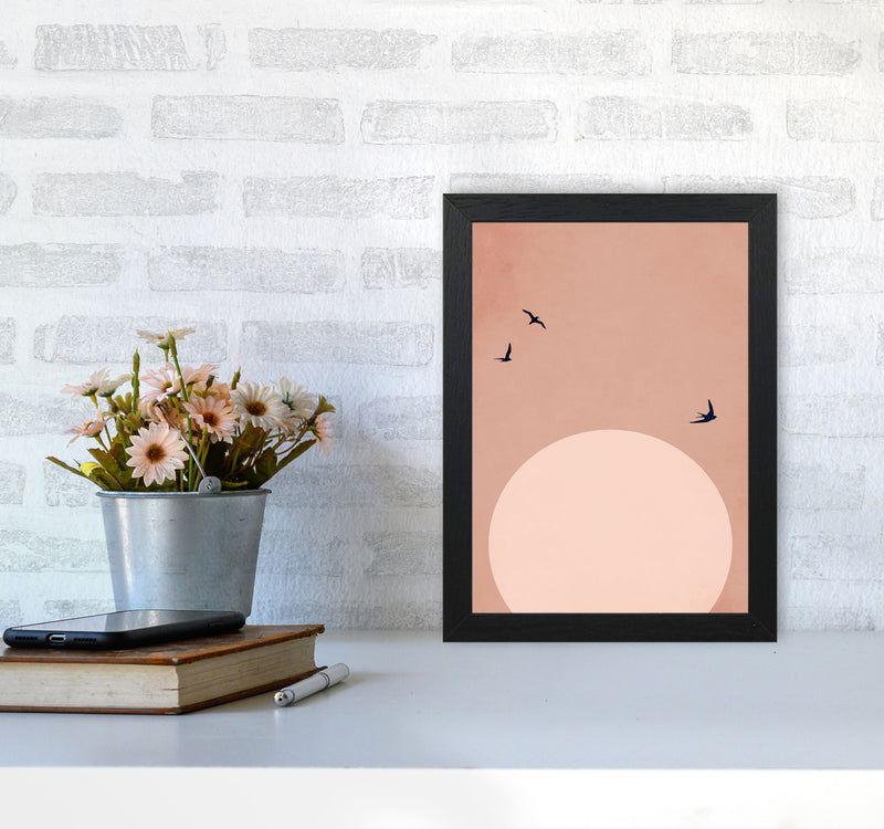 The Beauty Of Life Art Print by Kubistika A4 White Frame