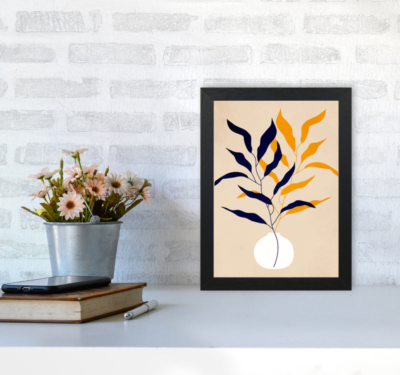 Purity Art Print by Kubistika A4 White Frame