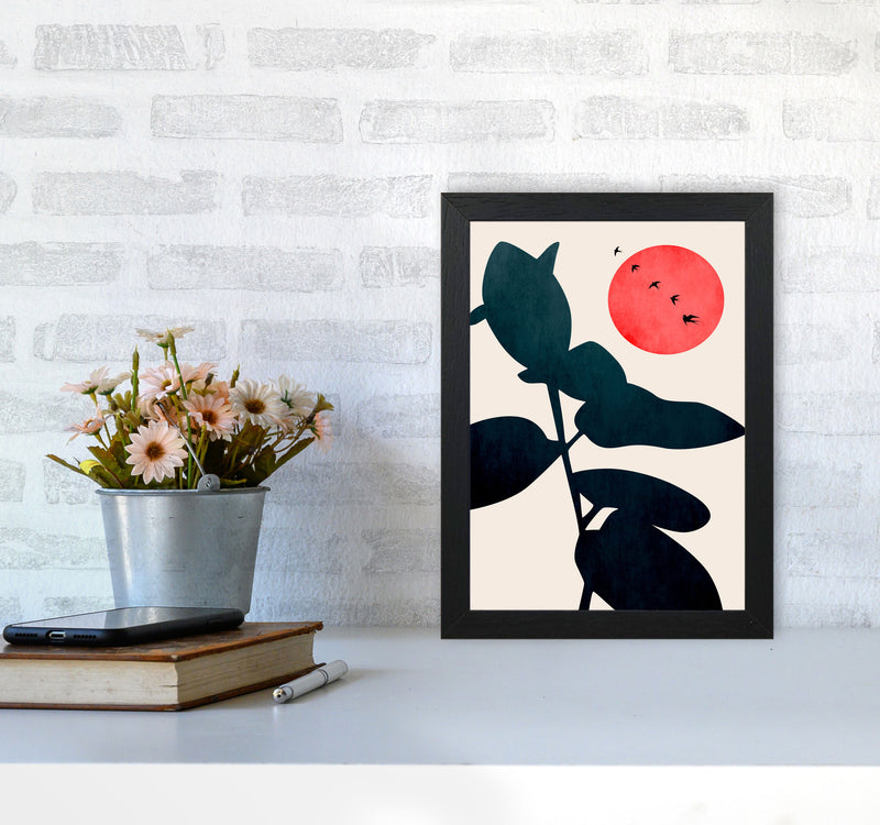Moonshine Memories Art Print by Kubistika A4 White Frame