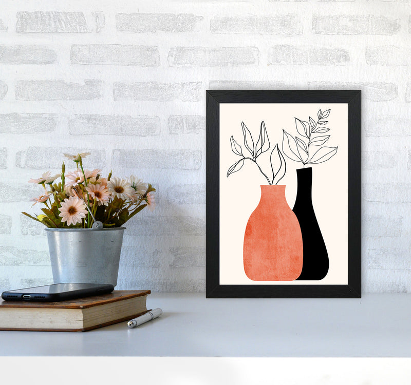 Madame & Monsieur Art Print by Kubistika A4 White Frame