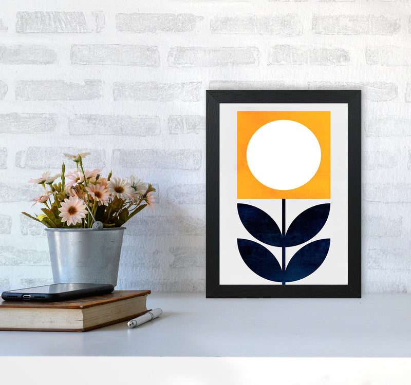 Little Miss Sunshine Art Print by Kubistika A4 White Frame