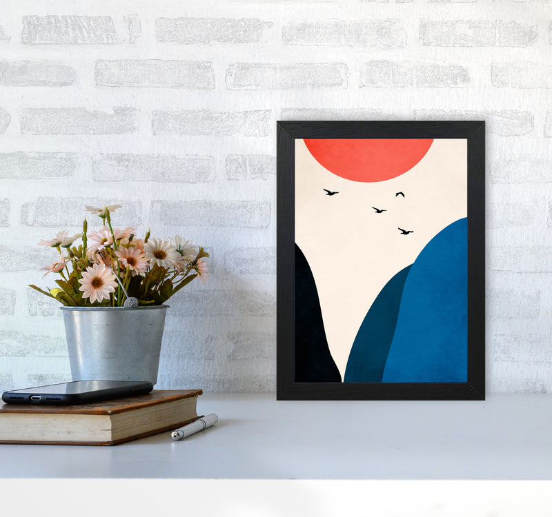 Innocent Days Art Print by Kubistika A4 White Frame