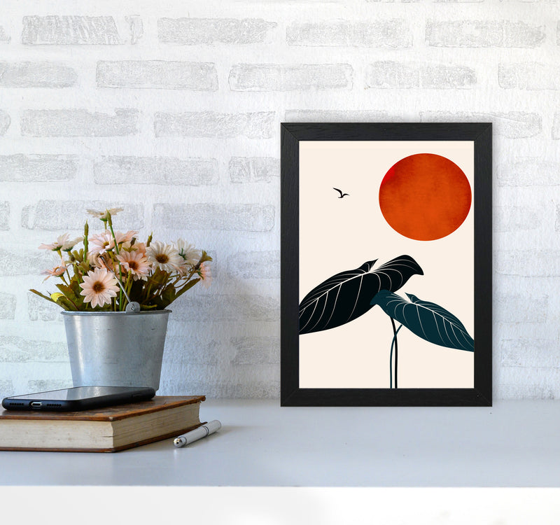 Dreaming At Night Art Print by Kubistika A4 White Frame