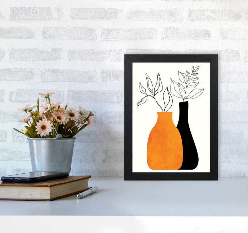 Cheek To Cheek Art Print by Kubistika A4 White Frame