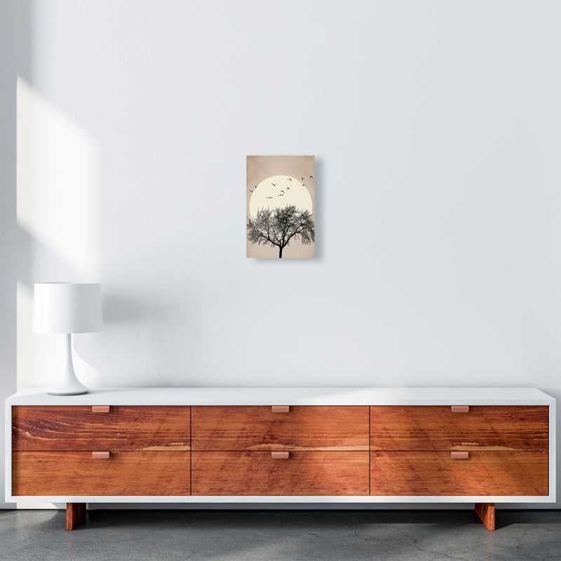 Dreamers - BRIGHT Contemporary Art Print by Kubistika A4 Canvas