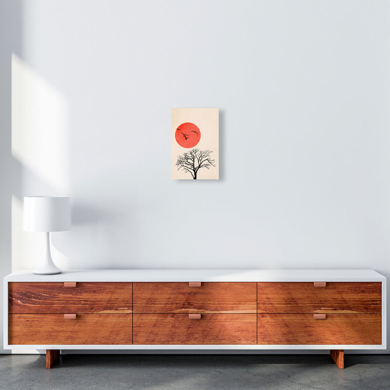 Fly Art Print by Kubistika A4 Canvas