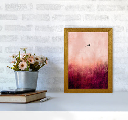 Rise Like A Phoenix Contemporary Art Print by Kubistika A4 Print Only