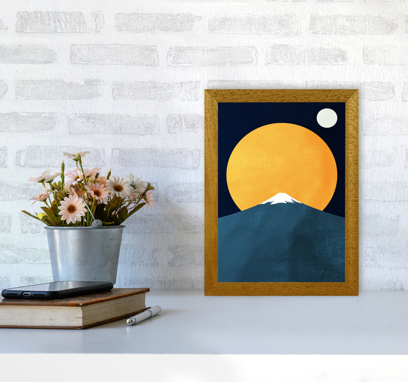 Himalaya Contemporary Art Print by Kubistika A4 Print Only