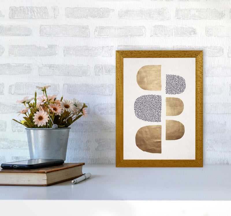 Geometric Abstracta Abstract Art Print by Kubistika A4 Print Only