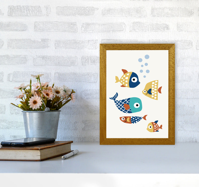 Little Friends Childrens Nursery Art Print by Kubistika A4 Print Only