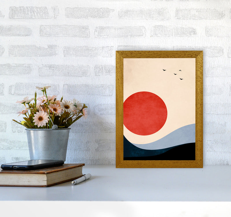 Seaside Memories Art Print by Kubistika A4 Print Only
