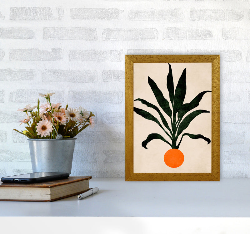 Pumpkin Portrait Art Print by Kubistika A4 Print Only
