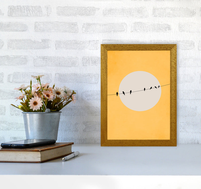 Chirping And Chilling (At Day) Art Print by Kubistika A4 Print Only