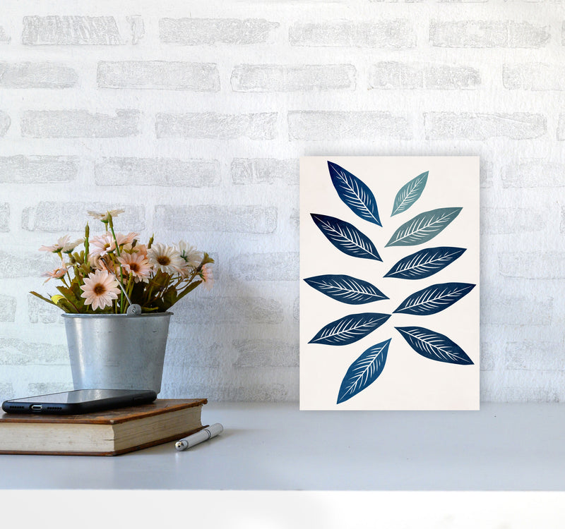 Winter Bouquet Art Print by Kubistika A4 Black Frame