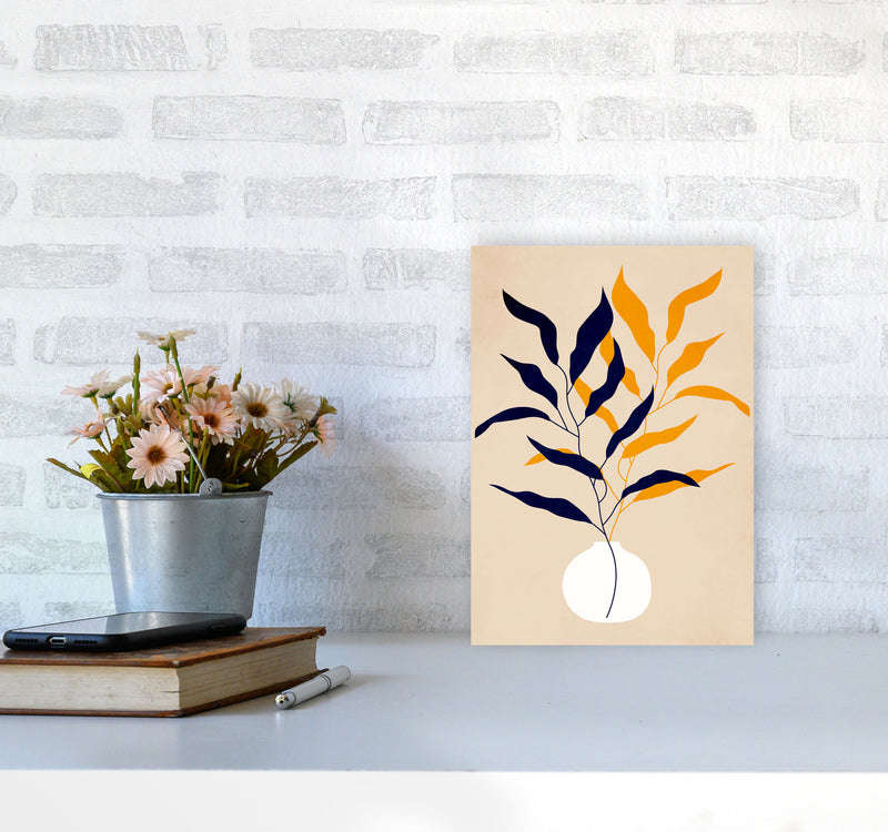 Purity Art Print by Kubistika A4 Black Frame
