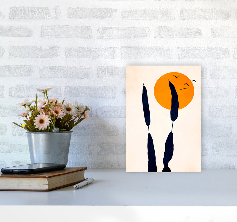 Night And Day Art Print by Kubistika A4 Black Frame