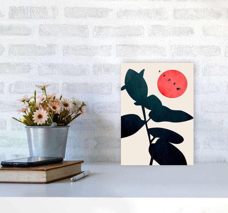 Moonshine Memories Art Print by Kubistika A4 Black Frame