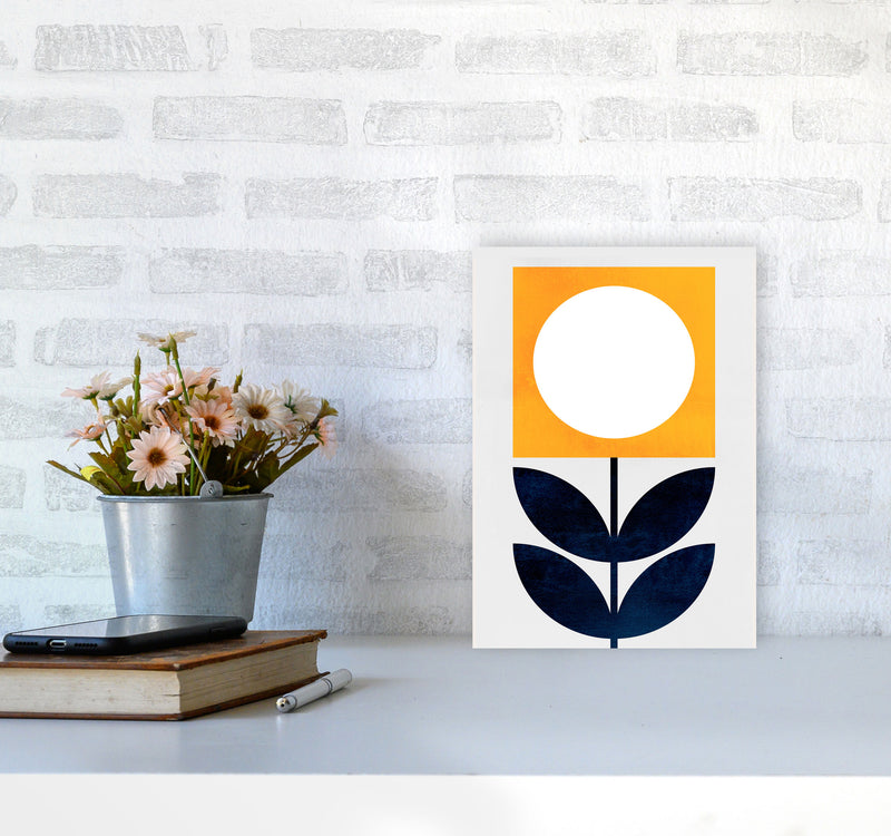 Little Miss Sunshine Art Print by Kubistika A4 Black Frame