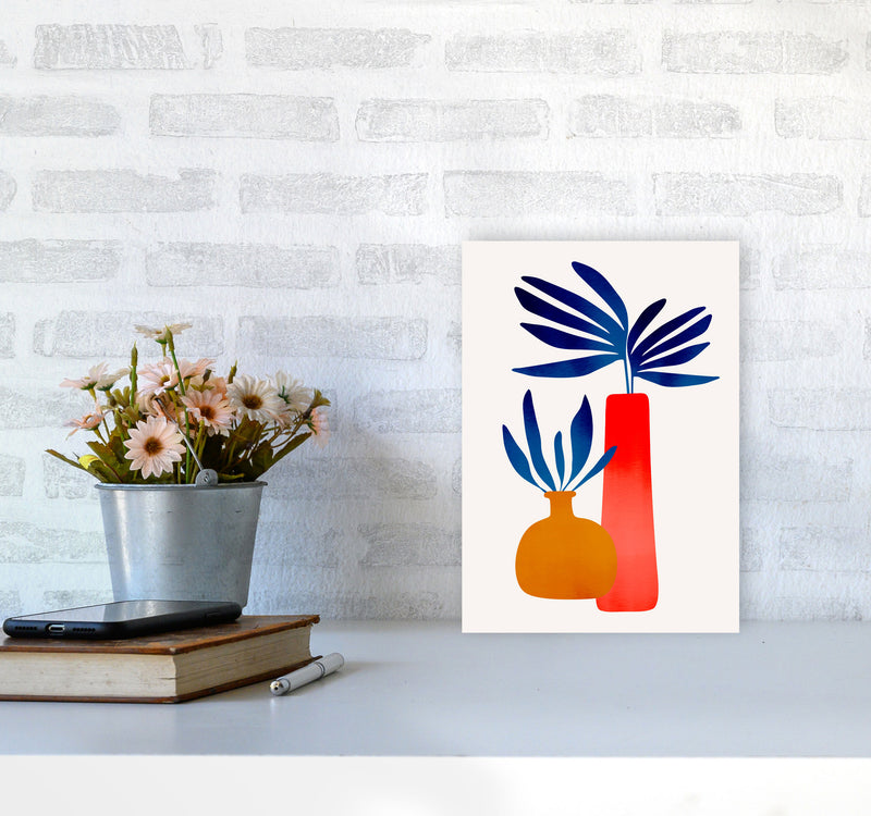Fairytale Plants - 2 Art Print by Kubistika A4 Black Frame