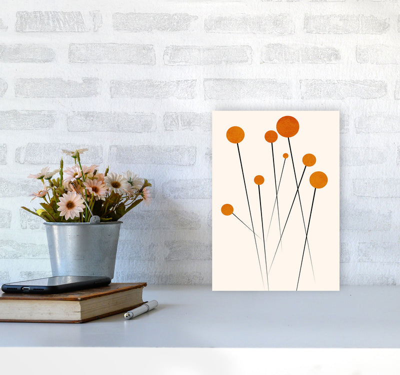 Dreaming Daisies Art Print by Kubistika A4 Black Frame