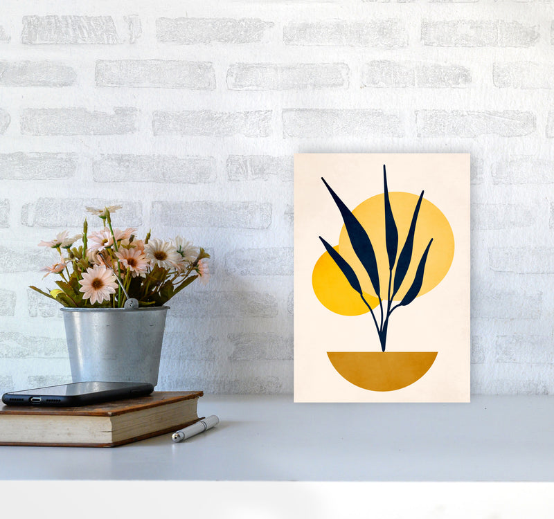Copenhagen No.5 Art Print by Kubistika A4 Black Frame