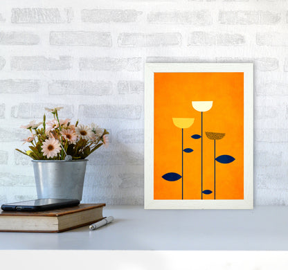 We are family Contemporary Art Print by Kubistika A4 Oak Frame