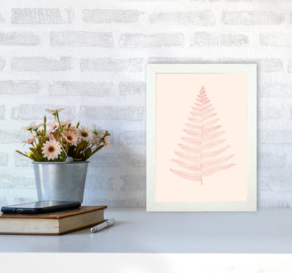 Botanica Minimalistica - ROUGE Modern Art Print by Kubistika A4 Oak Frame