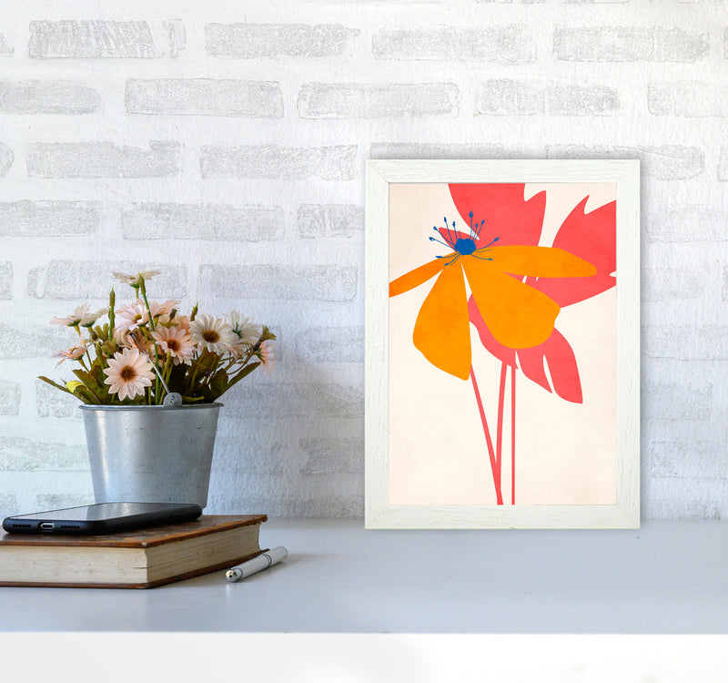 Thinking Of You  Y Art Print by Kubistika A4 Oak Frame