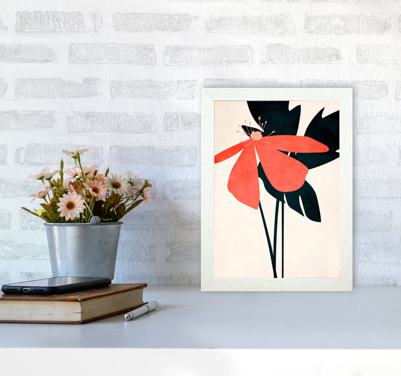 Thinking Of You  X Art Print by Kubistika A4 Oak Frame