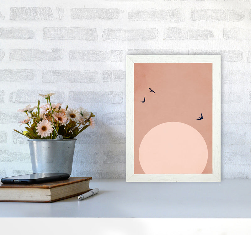 The Beauty Of Life Art Print by Kubistika A4 Oak Frame