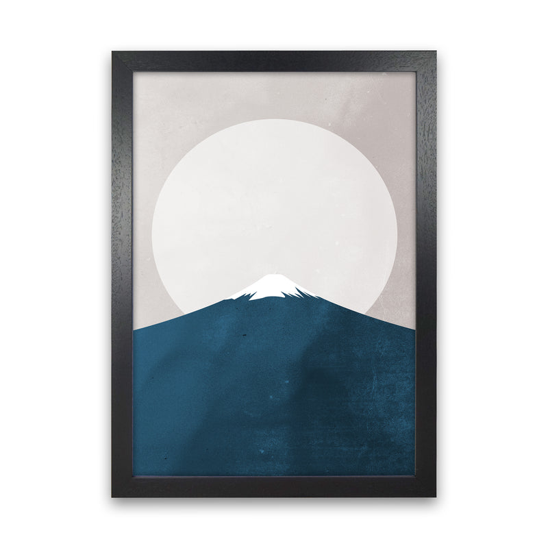 Himalaya Contemporary Art Print by Kubistika Black Grain