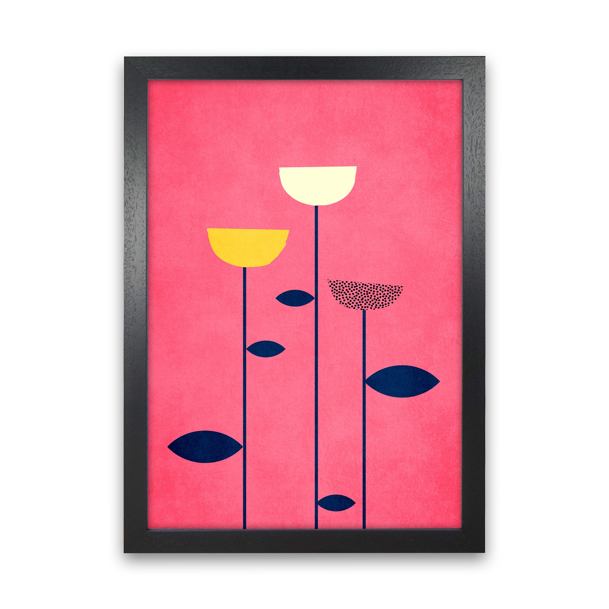 We are family Contemporary Art Print by Kubistika Black Grain