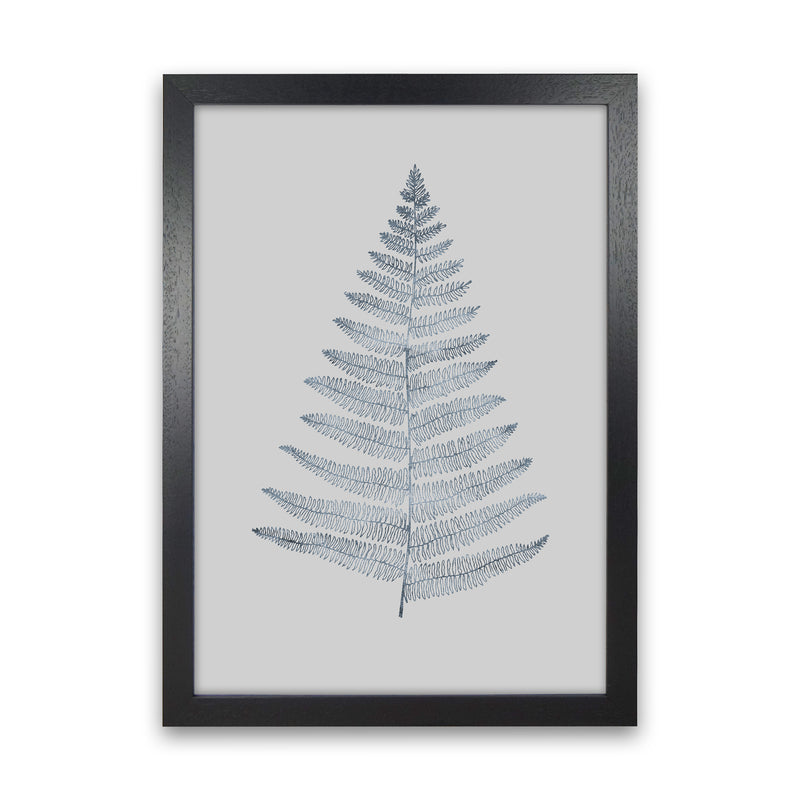 Botanica Minimalistica - GREY Modern Art Print by Kubistika Black Grain