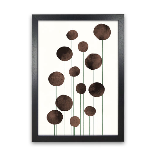 Waterflowers No.5 Art Print by Kubistika Black Grain