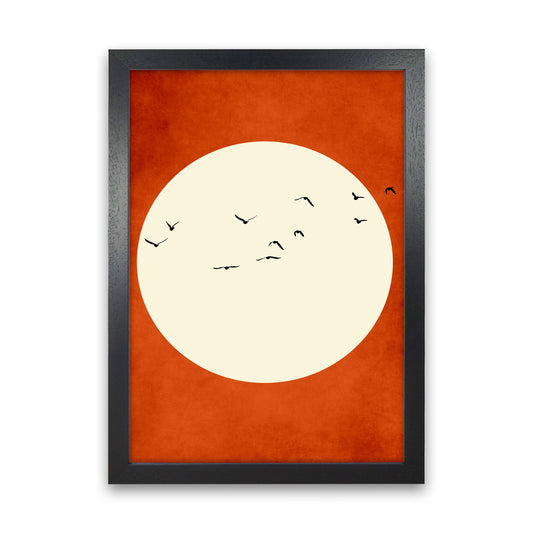 Warming Feelings Art Print by Kubistika Black Grain
