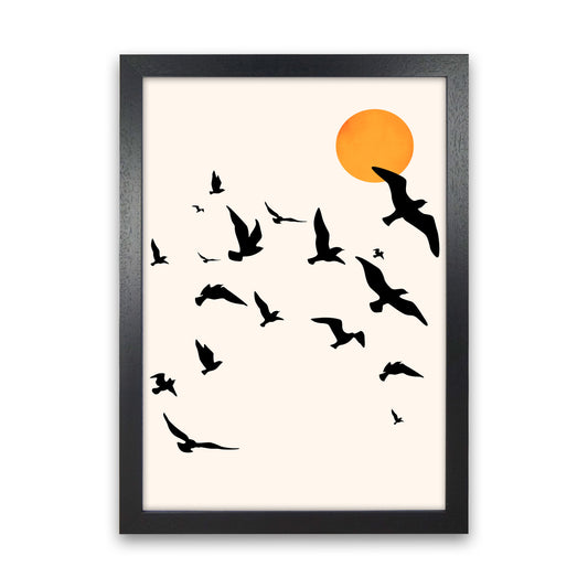 Up And Away Art Print by Kubistika Black Grain