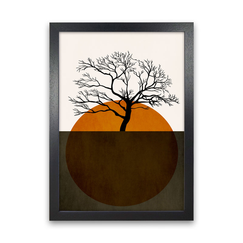 Sunny Days Of Silence Art Print by Kubistika Black Grain