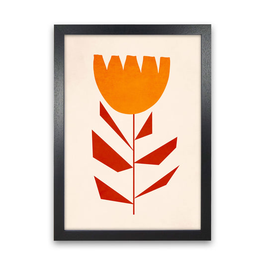 Ruby Tuesday Art Print by Kubistika Black Grain