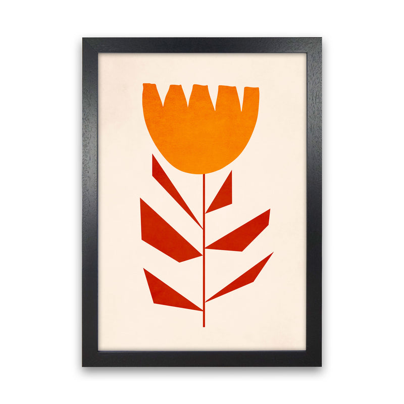 Ruby Tuesday Art Print by Kubistika Black Grain