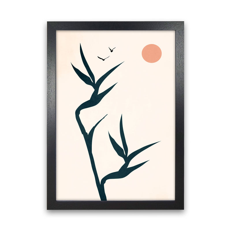 Paradise Art Print by Kubistika Black Grain